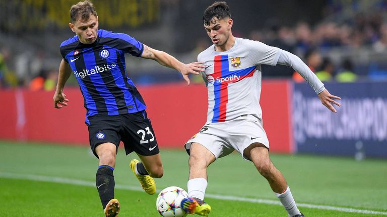 Inter Mailand trifft auf den FC Barcelona.