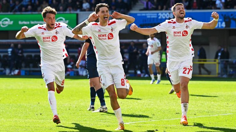 Der 1. FC Köln kann am 32. Spieltag bereits den Aufstieg in die Bundesliga besiegeln.