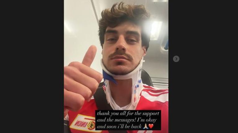 Union-Verteidiger Diogo Leite hat nach seiner Verletzung leichte Entwarnung gegeben. 
