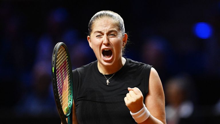 Jelena Ostapenko steht in Stuttgart im Finale.