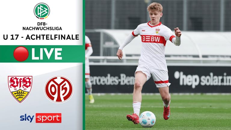 Im Achtelfinale der U17 DFB-Nachwuchsliga empfängt der VfB Stuttgart den FSV Mainz 05