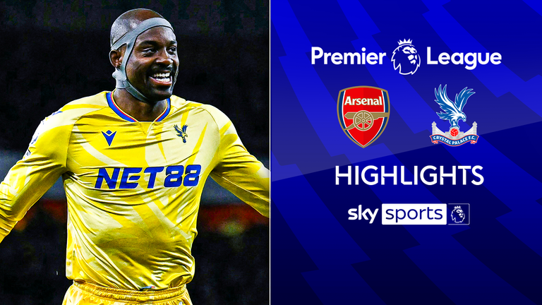 Arsenal-Crystal Palace Premier League highlights.
