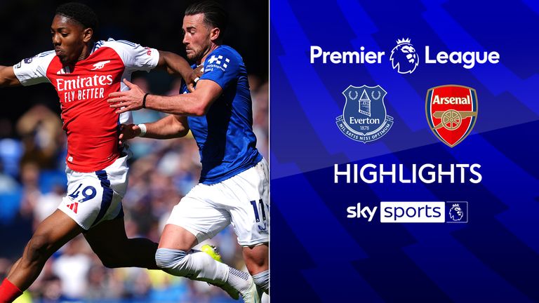 Everton vs Arsenal highlights
