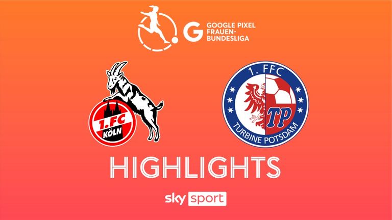 Spieltag 22: 1. FC Köln - 1. FFC Turbine Potsdam  - 2024/25 - Frauen Bundesliga