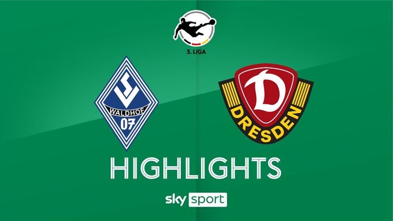 Spieltag 37: SV Waldhof Mannheim - Dynamo Dresden - 2024/25 - 3. Liga