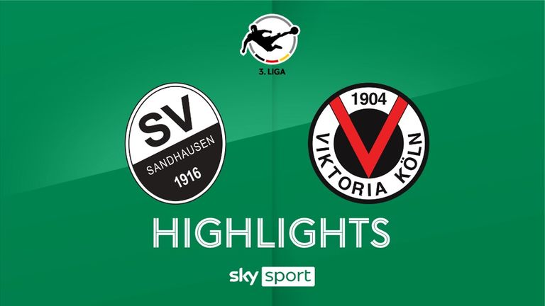 Spieltag 38: SV Sandhausen - Viktoria Köln - 2024/25 - 3. Liga