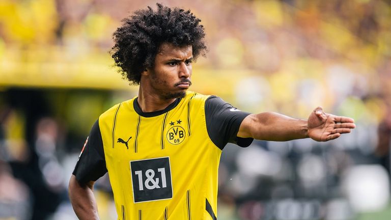 Karim Adeyemi hat beim BVB noch einen Vertrag bis 2027.