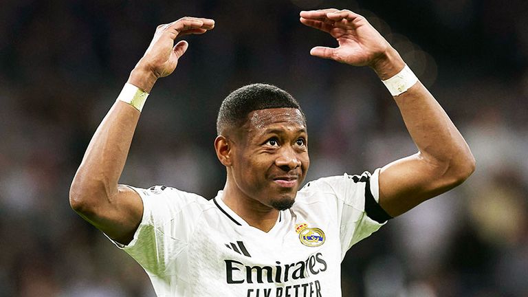 David Alaba hat bei Real Madrid noch einen Vertrag bis 2026.