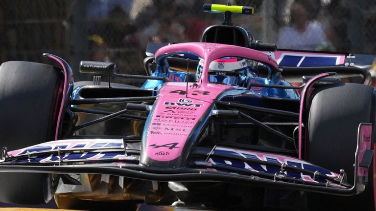 Alpine-Pilot Franco Colapinto wurde nach dem Imola-Qualifying bestraft.