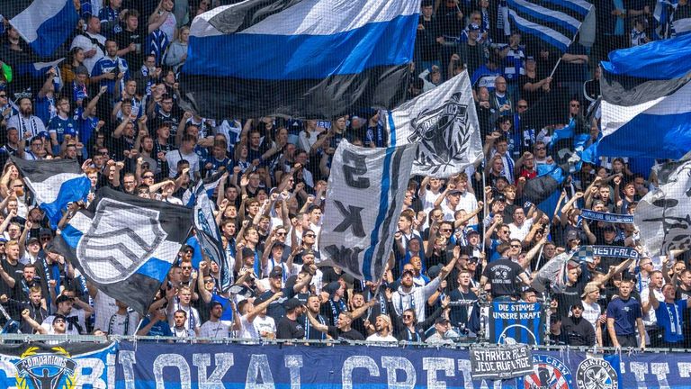 Das Hermannsdenkmal bekommt ein XXL-Trikot und soll die Euphorie der Fans verstärken.