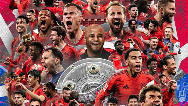 Der FC Bayern ist zum 34. Mal Deutscher Meister. Quelle: X/@FCBayern