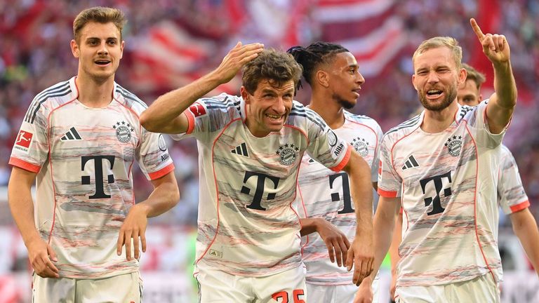 Der FC Bayern gewinnt sein letztes Heimspiel der Saison. 