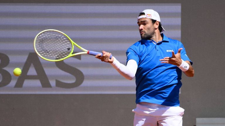 Matteo Berrettini muss verletzungsbedingt auf die French Open verzichten.