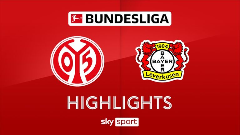 Spieltag 34: 1. FSV Mainz 05 - Bayer Leverkusen  - 2024/25 - Bundesliga