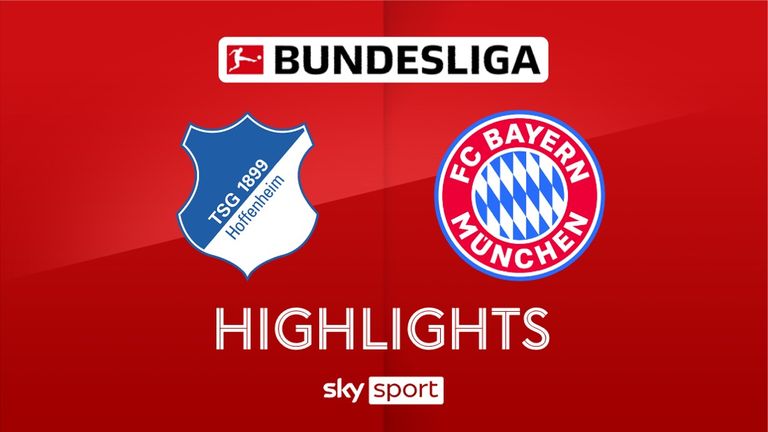 Spieltag 34: TSG Hoffenheim - FC Bayern München  - 2024/25 - Bundesliga