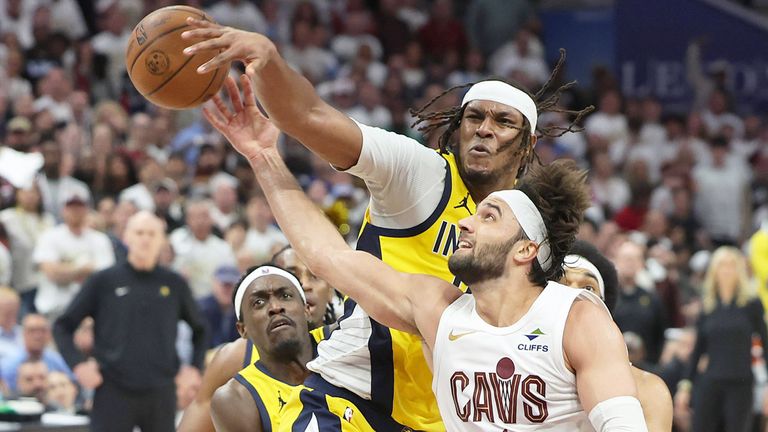 Die Cleveland Cavaliers verlieren gegen die Indiana Pacers in den NBA-Playoffs.