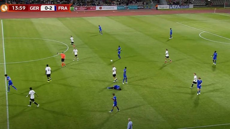 Die deutsche U17-Nationalmannschaft trifft beim EM-Auftakt auf Frankreich. 