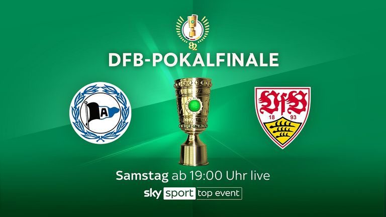 Wer holt sich den DFB-Pokal 2025? Das Finale zwischen Arminia Bielefeld und VfB Stuttgart LIVE bei Sky Sport. 