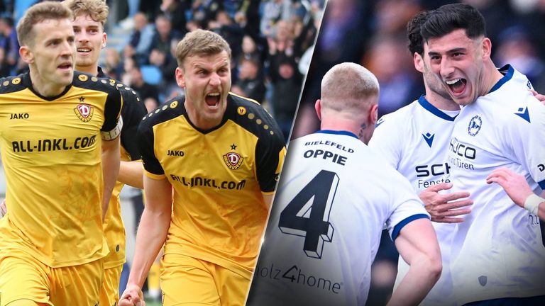 Dynamo Dresden und Arminia Bielefeld sind zurück in der 2. Bundesliga.
