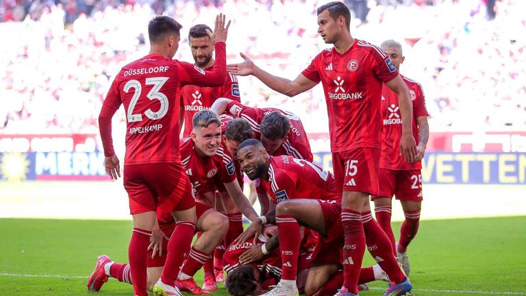 Fortuna Düsseldorf gewinnt zuhause gegen den FC Schalke 04.