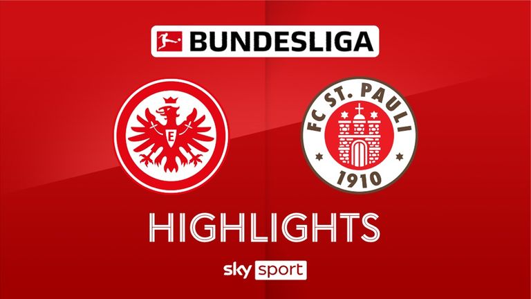 33. Spieltag: Eintracht Frankfurt - FC St. Pauli - 2024/25 - Bundesliga