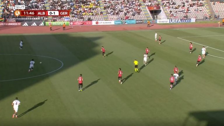 Im zweiten Gruppenspiel der U17-EM trifft die deutsche Elf auf Gastgeber Albanien.