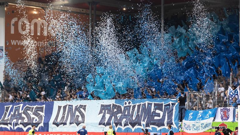 Die Fans des VfL Bochum zeigten sich in Heidenheim von ihrer besten Seite.