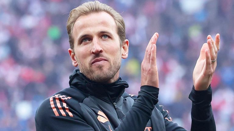 Harry Kane hat beim FC Bayern mit der Deutschen Meisterschaft seinen ersten großen Titel gewonnen.