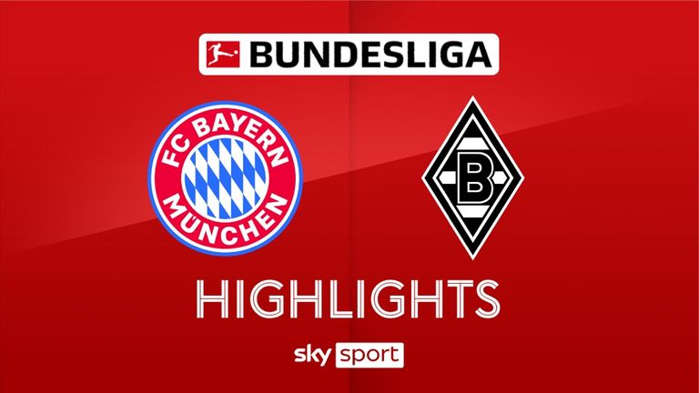 Spieltag 33: FC Bayern München - Borussia Mönchengladbach - 2024/25 - Bundesliga