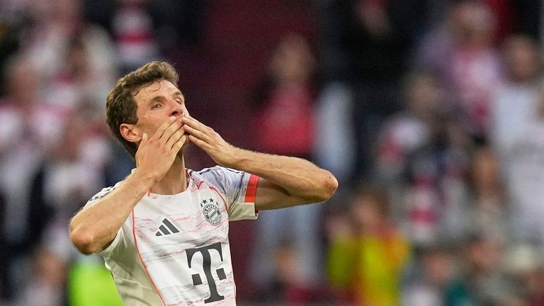 Thomas Müller verabschiedet sich am Samstag von der Bundesliga-Bühne.