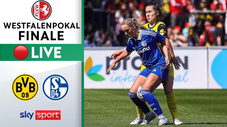 Das Revierderby im Finale des Westfalenpokals der Frauen zwischen Borussia Dortmund und Schalke 04 LIVE auf Sky Sport.