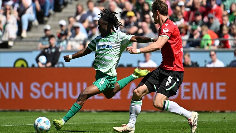 Greuther Fürth hat in Hannover unentschieden gespielt.