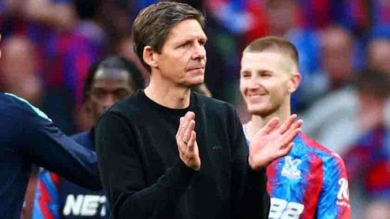 Oliver Glasner gewinnt als Trainer von Crystal Palace den FA-Cup.