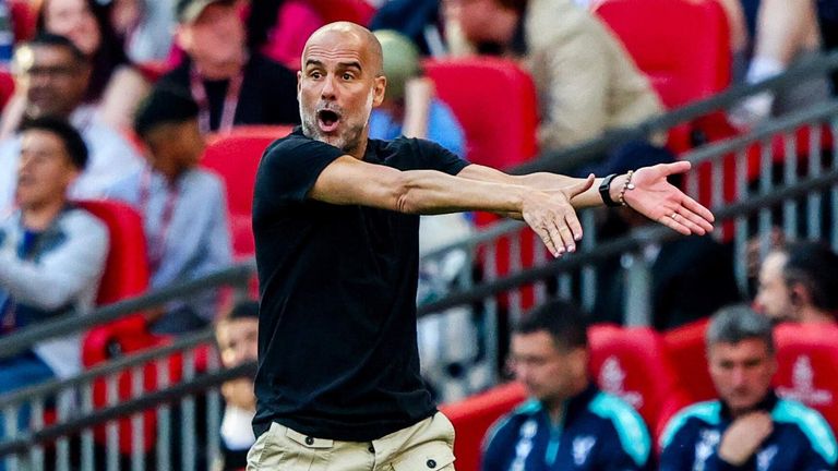 Pep Guardiola war nach dem verlorenen FA-Cup-Finale gegen Crystal Palace außer sich.