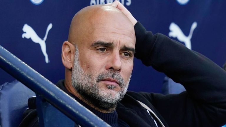 Pep Guardiola hat in Manchester noch einen Vertrag bis 2027.