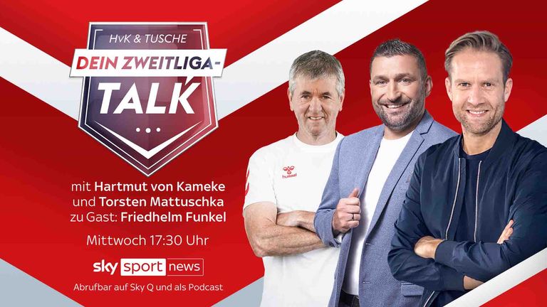 Friedhelm Funkel ist bei HvK zu Gast.