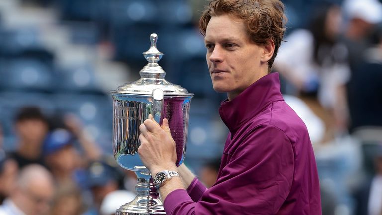 Jannik Sinner ist der amtierende Titelverteidiger der US Open.