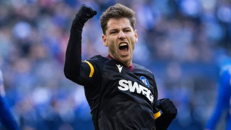Leon Jensen wechselt vom KSC zu Hertha BSC.