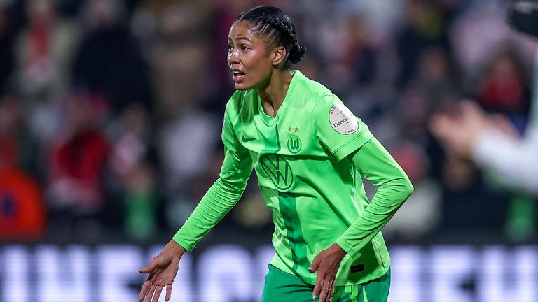 Sveindis Jonsdottir verlässt im Sommer den VfL Wolfsburg.