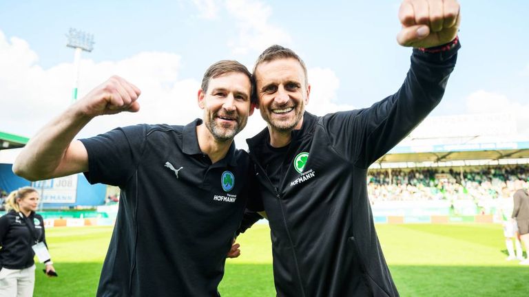 Interimscoach Thomas Kleine ist zum Cheftrainer beim Kleeblatt befördert worden. 