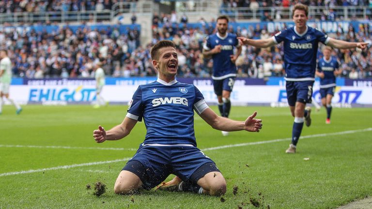 Marvin Wanitzek bleibt beim KSC.