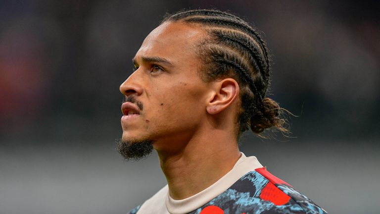 Der Vertrag von Leroy Sane beim FC Bayern läuft am Saisonende aus. 
