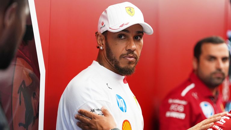 Lewis Hamilton fährt seit 2025 für Ferrari.