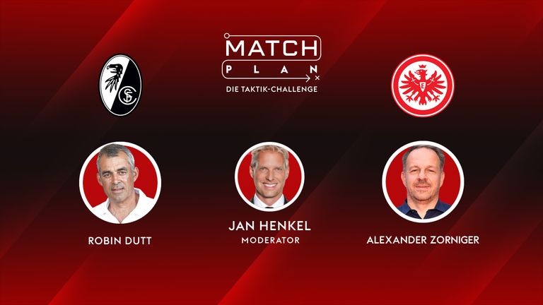 Die Taktik-Challenge – zwei Trainer übernehmen einen Verein und entwickeln einen Matchplan. Diesmal: Robin Dutt mit Freiburg und Alexander Zorniger mit Frankfurt.