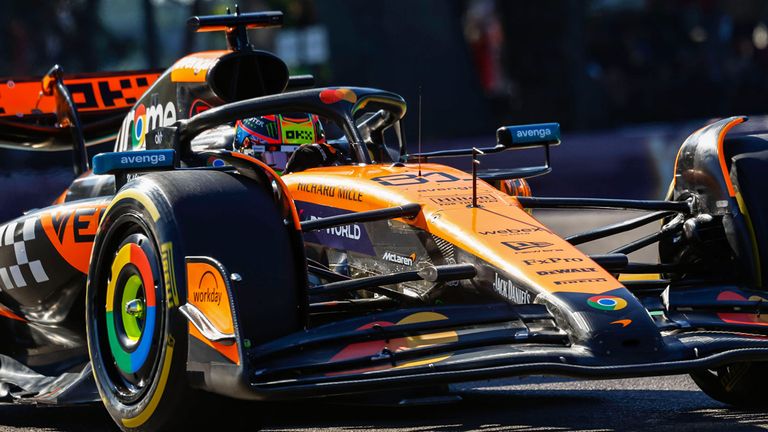 Oscar Piastri (McLaren) in Imola.