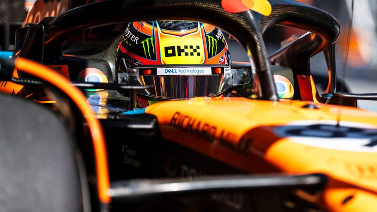 Oscar Piastri (McLaren) in Barcelona.