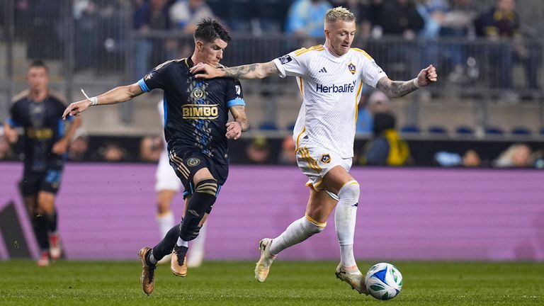 Marco Reus (r.) verliert erneut mit LA Galaxy in der MLS.