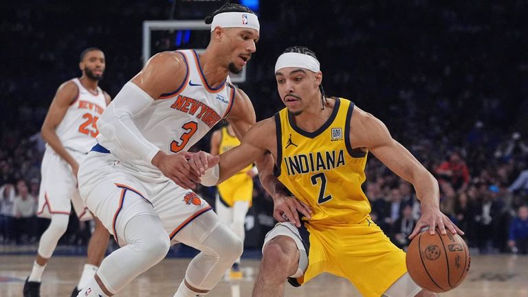 Die New York Knicks verspielen ihre hohe Führung gegen die Indiana Pacers.
