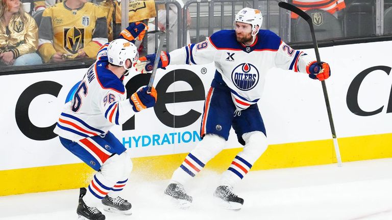 Dank eines Treffers von Leon Draisaitl in der Overtime gewinnen die Oilers auch Spiel zwei der Serie in Las Vegas.