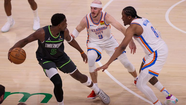 Oklahoma City Thunder gewinnt das erste Halbfinal-Spiel deutlich.